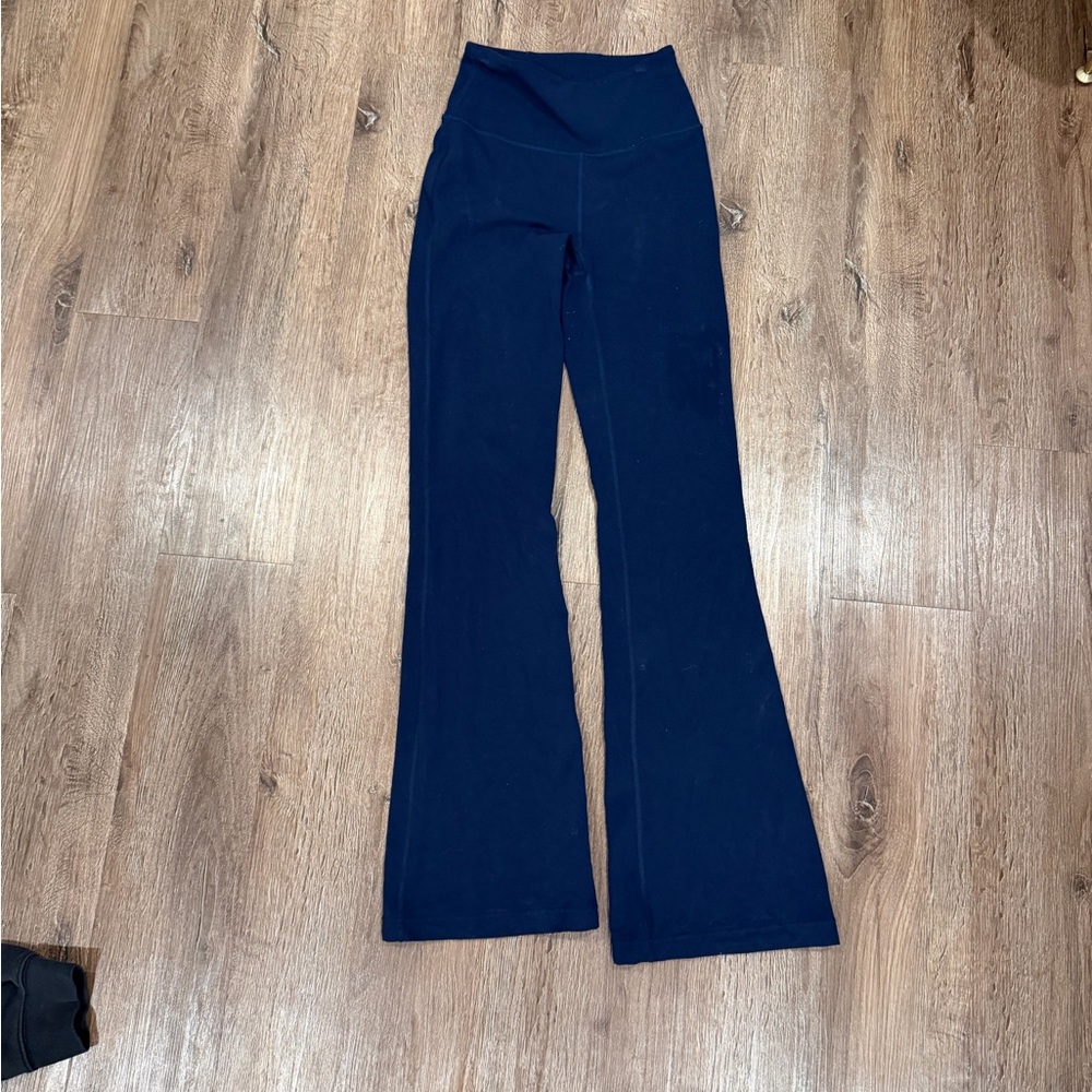 Navy Blue Flared Lululemon Leggings